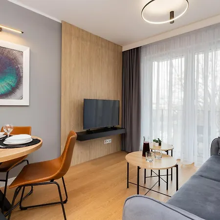 Lejlighed Okrzei Stylish With Balcony & Parking By Renters