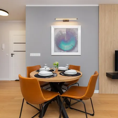 公寓 Okrzei Stylish With Balcony & Parking By Renters 格丁尼亚
